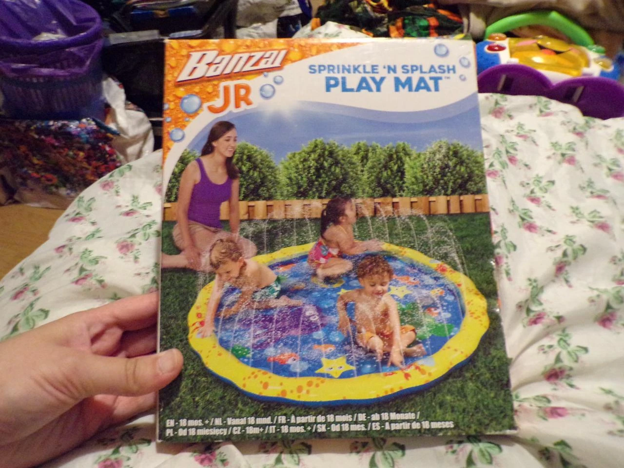 Tapis de jeux d'eau neuf